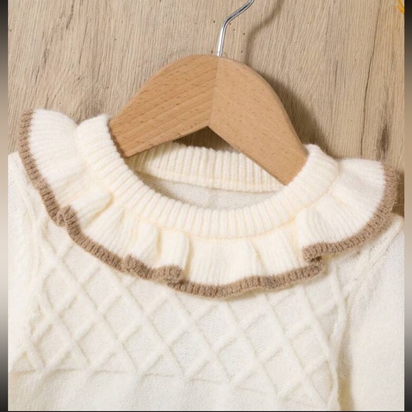 SET - Toddler girls / big girls 2 piece skirt and sweater set - Picture 3 of 3